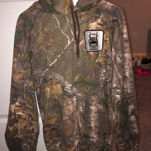 Real tree camo hoodie